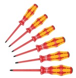 Wera 167 i/6 schraubendrehersatz kraftform plus serie 100, vde 05133356001
