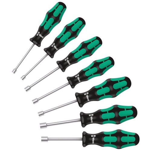 Wera 395 ho/7 sm juego destornillador plano