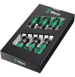 Wera 395 ho/7 sm juego destornillador plano
