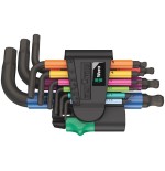 Wera 05133164001 llave hexagonal juego de llaves allen métrico 9 pieza(s)