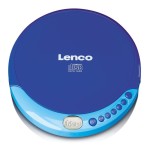 Lenco cd-011 reproductor de cd portátil azul