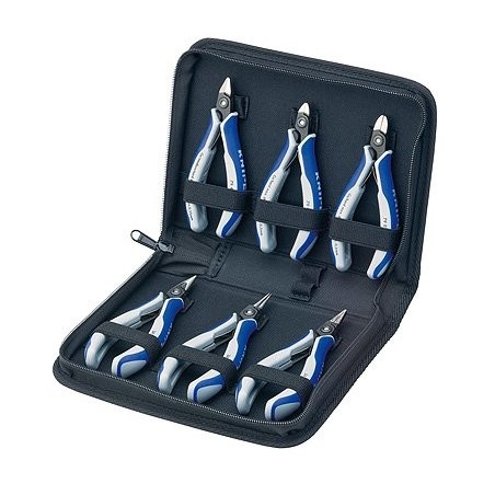 Juego de alicates para circlip de precisión knipex