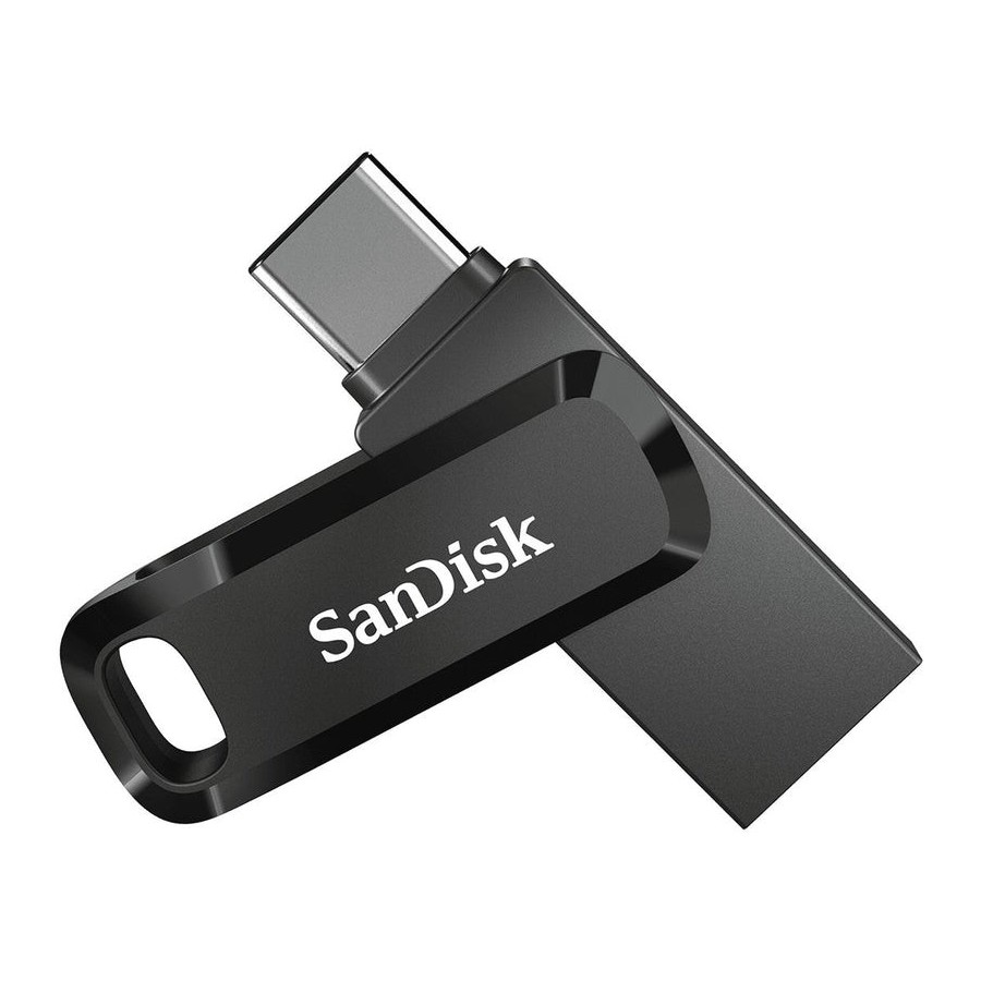 Pendrive sandisk ultra dual go 64gb usb type c flash sdddc3-064g-g46