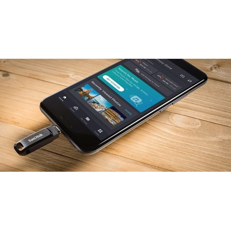 Pendrive sandisk ultra dual go 64gb usb type c flash sdddc3-064g-g46