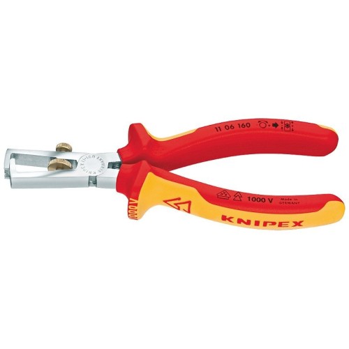 Knipex 11 06 160 pelacable naranja, rojo