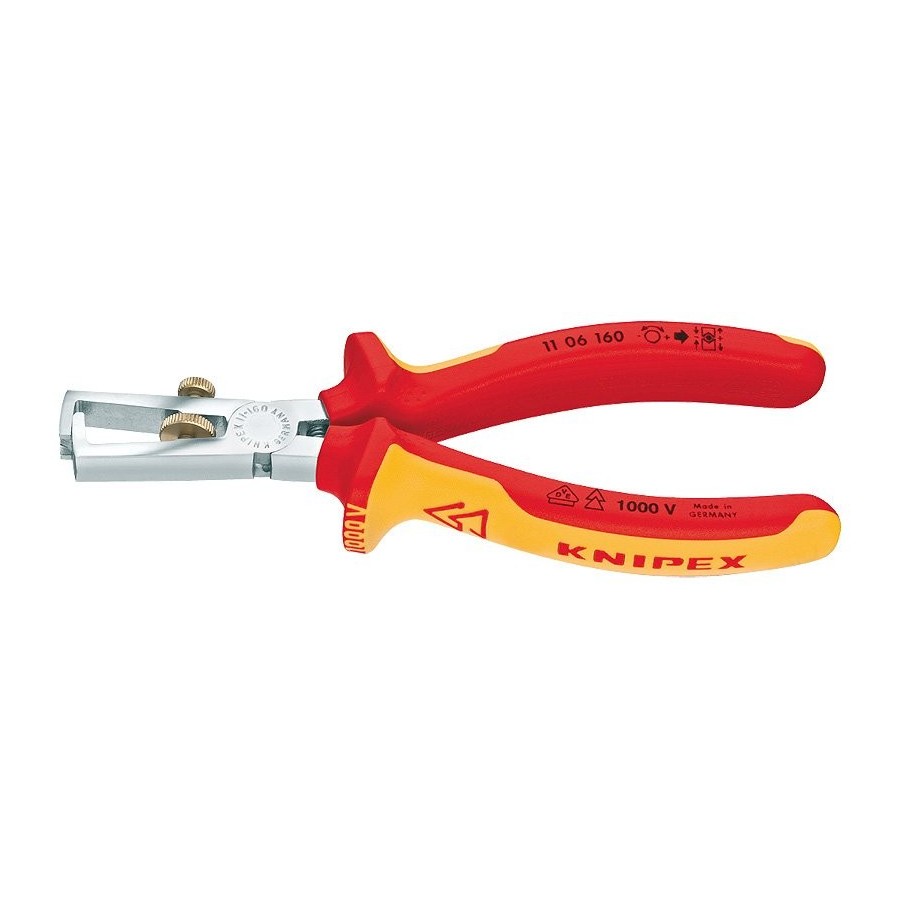 Knipex 11 06 160 pelacable naranja, rojo