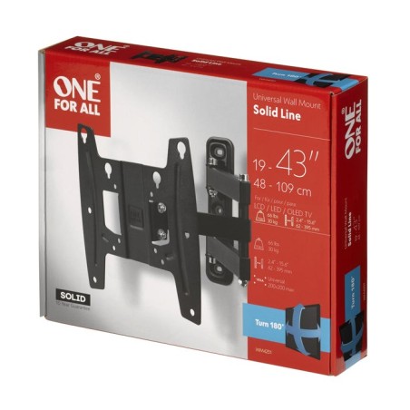 One for all soporte de pared para tv 42 solid turn 180