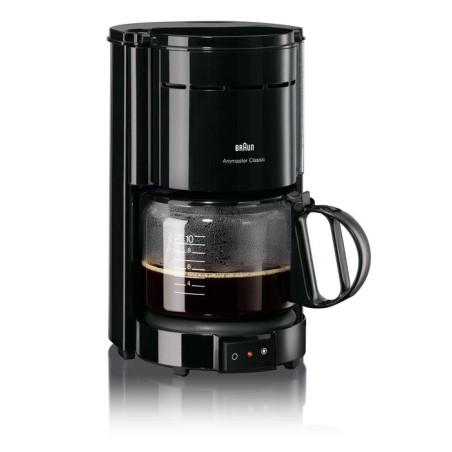 Cafetera de filtro braun kf 47, de café molido, 1000 w, negro
