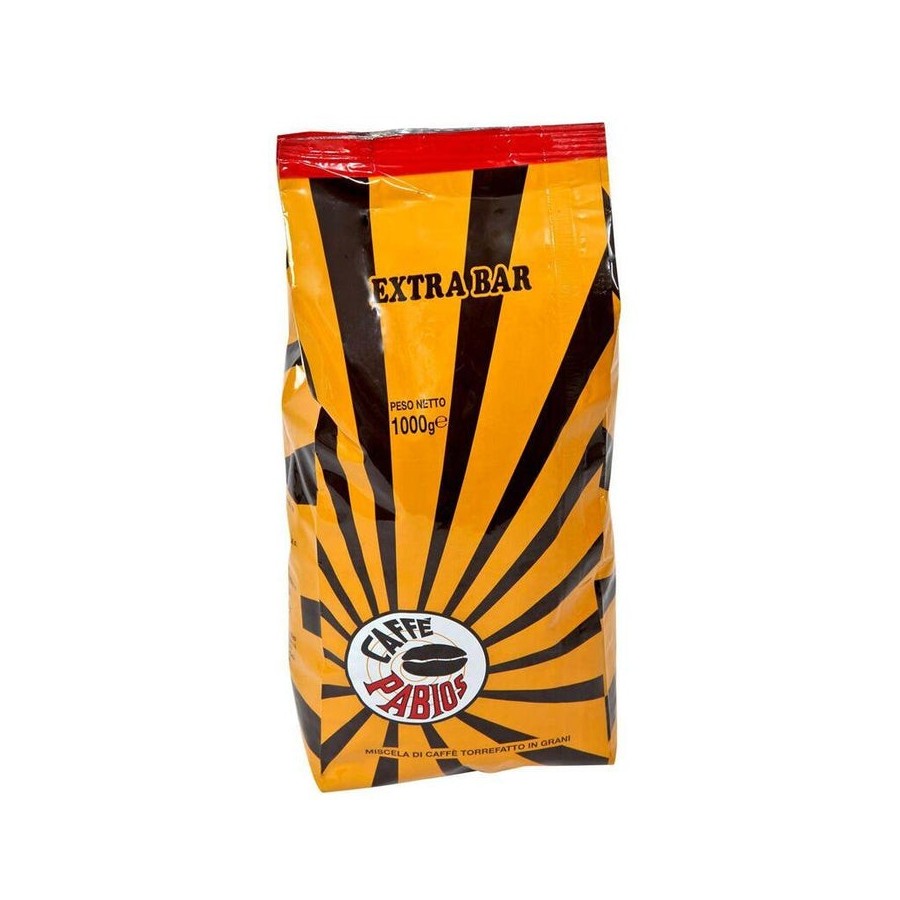 Café en grano barrita extra caff pabios 1000g