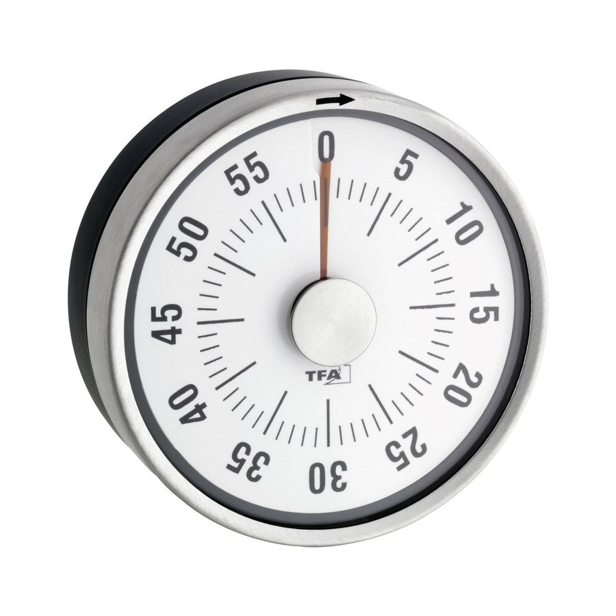 Temporizador de cocina analógico tfa temporizador puck/reloj de cocina (antracita)