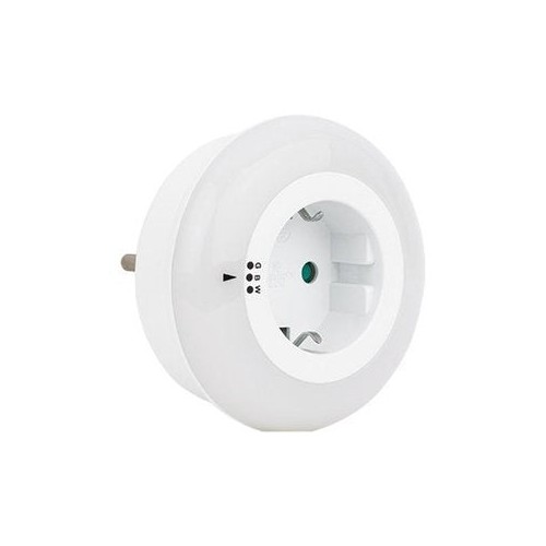 Rev 003371731, luz de noche con enchufe o luz quitamiedos con enchufe, blanco, led, corriente alterna, 230 v