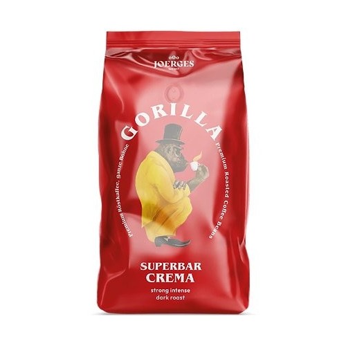 Gorilla espresso super bar crema ganze kaffeebohnen 1kg