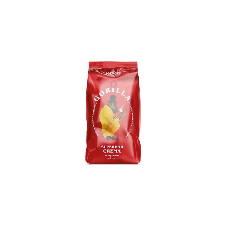 Gorilla espresso super bar crema ganze kaffeebohnen 1kg
