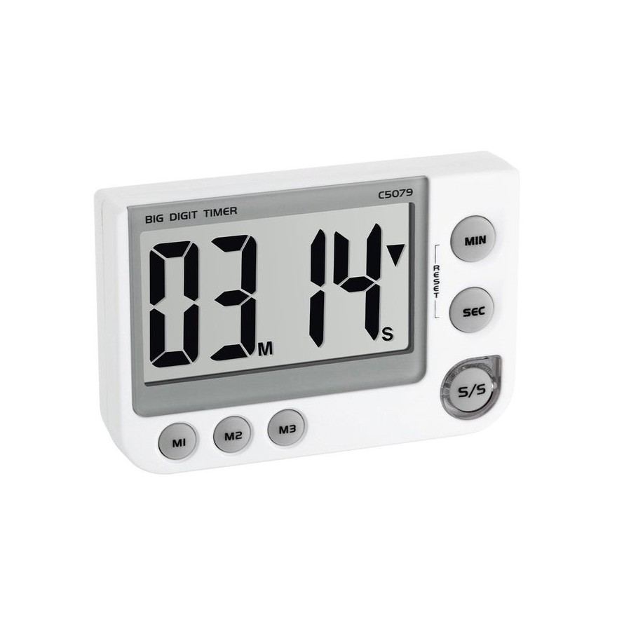Tfa-dostmann 38.2024 temporizador de cocina digital para cocina blanco