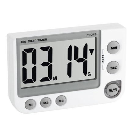 Tfa-dostmann 38.2024 temporizador de cocina digital para cocina blanco