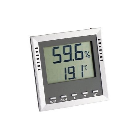 Tfa-dostmann 30.5010 higrómetro y psicómetro interior higrómetro electrónico gris, plata