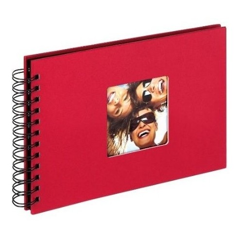 Walther design sa-109-r álbum de foto y protector rojo