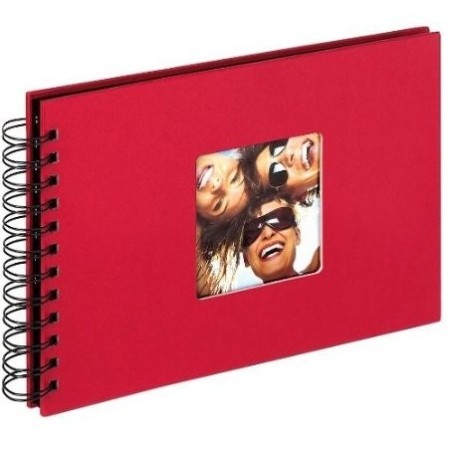 Walther design sa-109-r álbum de foto y protector rojo