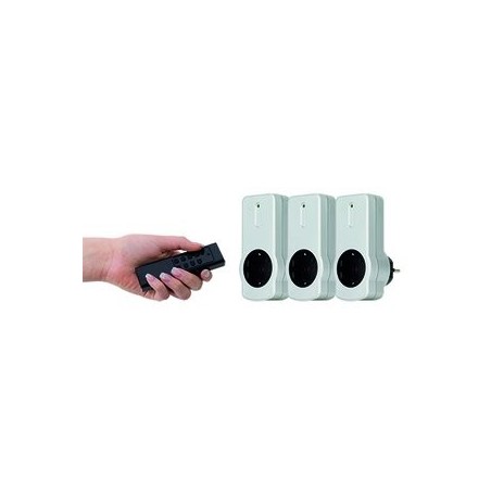 Rev 0085010703 adaptador de enchufe eléctrico tipo f negro, blanco