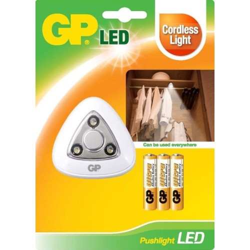 Gp lighting 053729-lame1 led iluminación de conveniencia blanco led batería 10 h aaa
