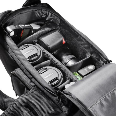 Mantona 17947 estuche para cámara fotográfica funda tipo mochila negro