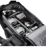 Mantona 17947 estuche para cámara fotográfica funda tipo mochila negro