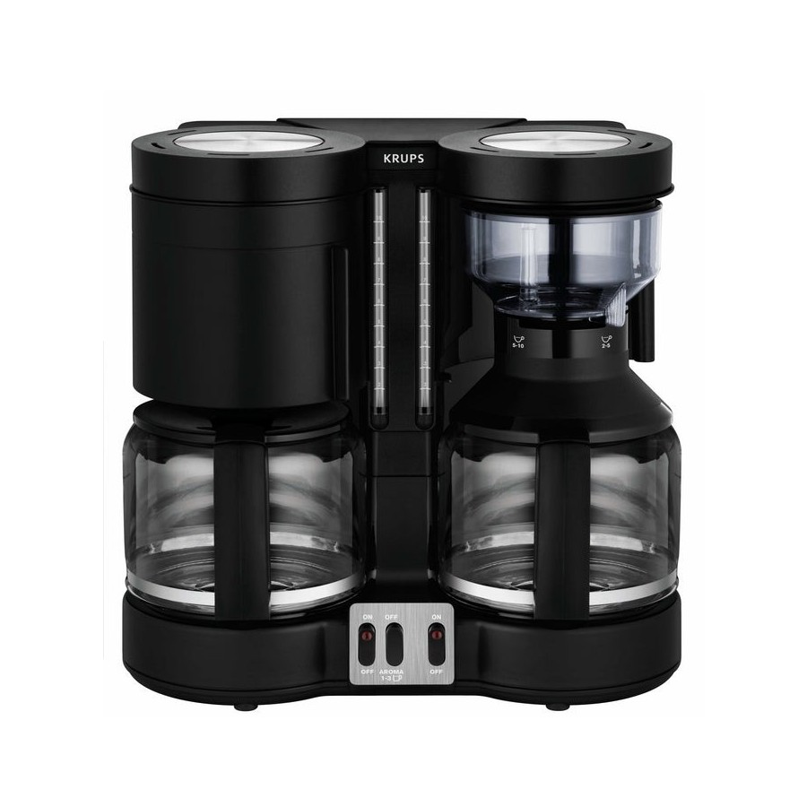 Cafetera de goteo krups duothek plus 1 l manual