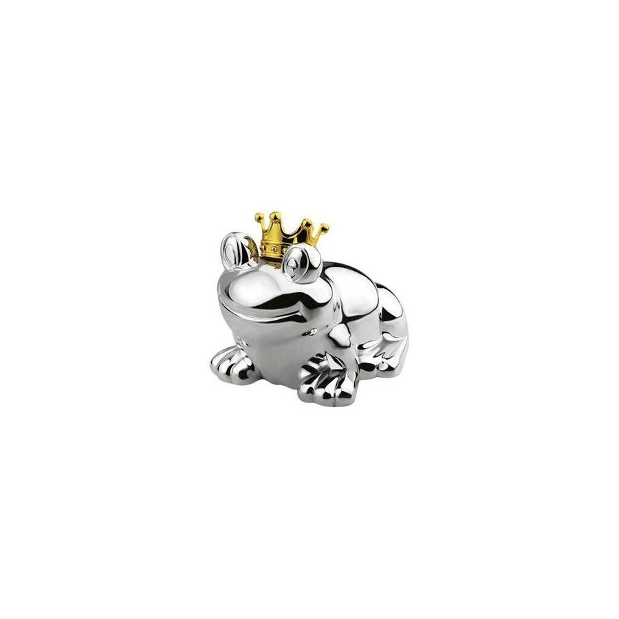 Zilverstad savings box frog king plateado resistente al deslustre 6144261