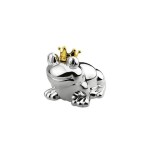 Zilverstad savings box frog king plateado resistente al deslustre 6144261