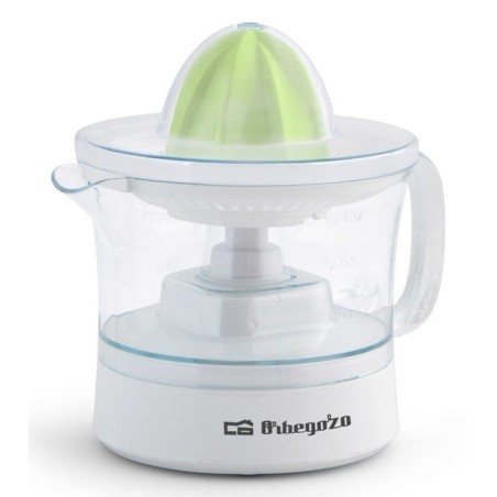 Exprimidor orbegozo ep 1510 25w capacidad 0.5l incluye 2 conos rotación bidireccional accesorios lavables en lavavajillas
