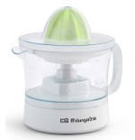 Exprimidor orbegozo ep 1510 25w capacidad 0.5l incluye 2 conos rotación bidireccional accesorios lavables en lavavajillas