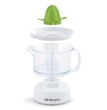 Exprimidor orbegozo ep 1510 25w capacidad 0.5l incluye 2 conos rotación bidireccional accesorios lavables en lavavajillas