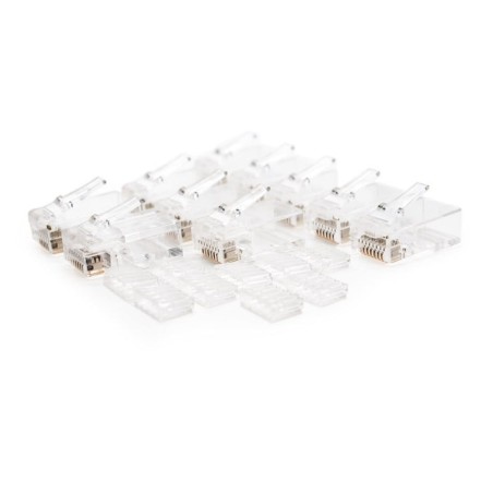 Nanocable conector para cable de red rj45 cat.6 utp 8 hilos 10uds.