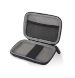 Tooq estuche para carcasa externa 2.5" - correa interior de fijacion - cierre de cremallera - negro