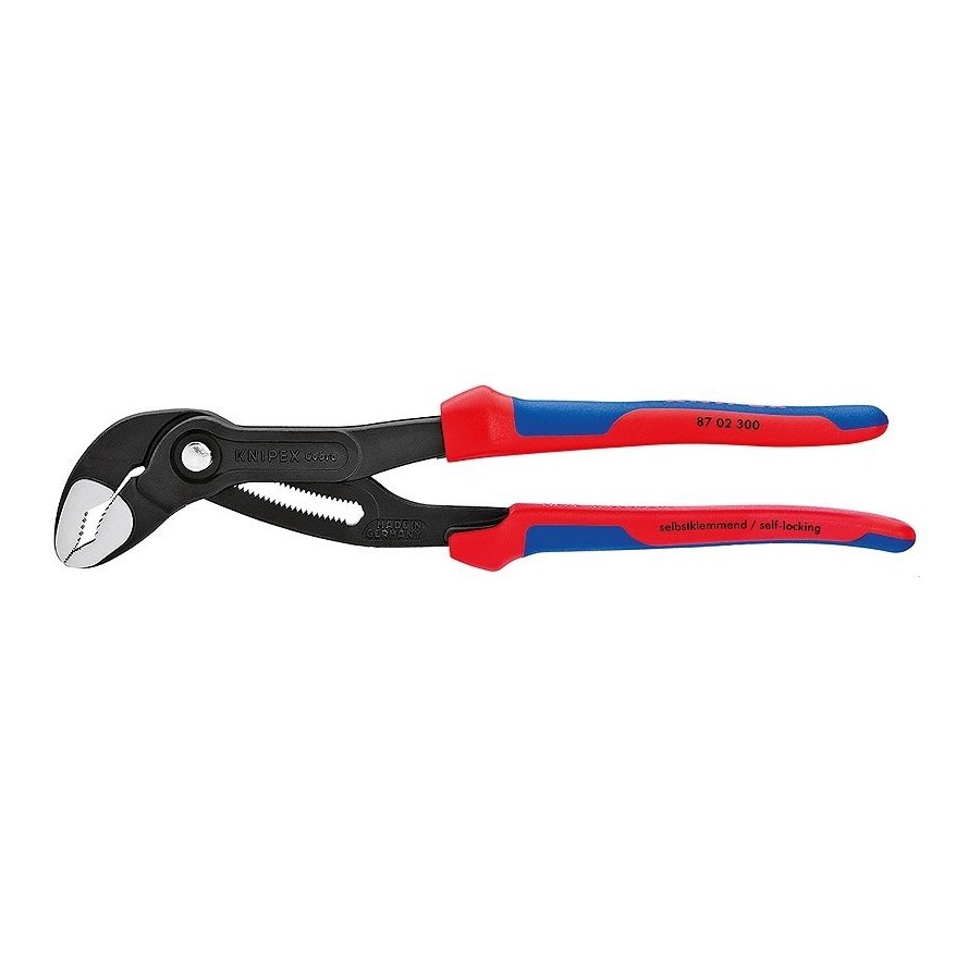Knipex cobra 87 02 300, 300mm, alicates para bomba de agua/tubería 8702300