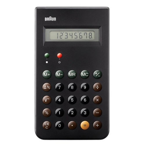 Braun bne001bk calculadora bolsillo calculadora básica negro