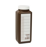 Botella de almacenamiento de productos quimicos kaiser 1000 ml, marron 4193