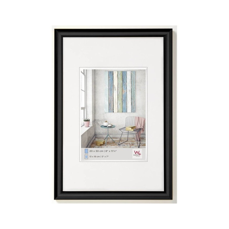 Resina walther trendstyle negro 30x45 kp045b