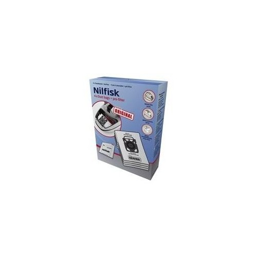 Nilfisk ultra dustbag 4 + 1 para elite