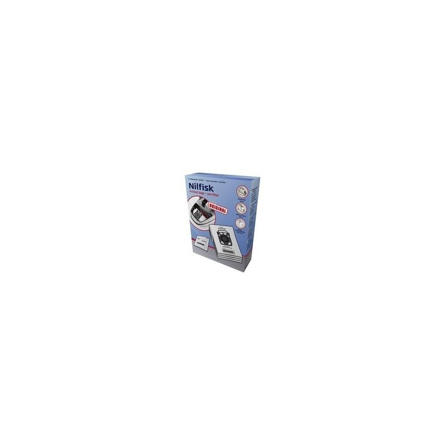 Nilfisk ultra dustbag 4 + 1 para elite