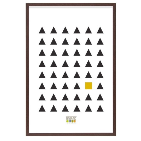 Deknudt s44ch4 30x40 wooden frame dark brown