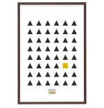 Deknudt s44ch4 30x40 wooden frame dark brown