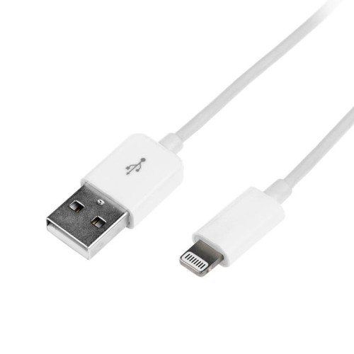 Logilink apple lightning a usb 1m blanco ua0199