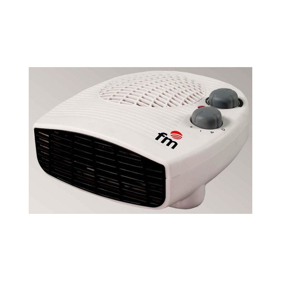Termoventilador fm mallorca 2000w 2 potencias frio/calor temperatura regulable termostato seguridad