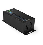 Startech.com hub concentrador ladrón usb 3.0 de 7 puertos con adaptador de alimentación externo - con protección esd de 350w