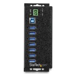 Startech.com hub concentrador ladrón usb 3.0 de 7 puertos con adaptador de alimentación externo - con protección esd de 350w