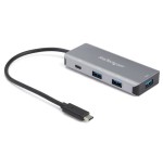 Startech.com hub usb-c de 4 puertos alimentado por bus - 10gbps - 3x usb-a y 1x usb-c