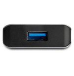 Startech.com hub usb-c de 4 puertos alimentado por bus - 10gbps - 3x usb-a y 1x usb-c