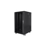 Armario rack 19 "independiente 22u / 600x800 autoarmas pack plano negro lanberg