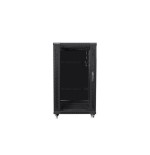 Armario rack 19 "independiente 22u / 600x800 autoarmas pack plano negro lanberg